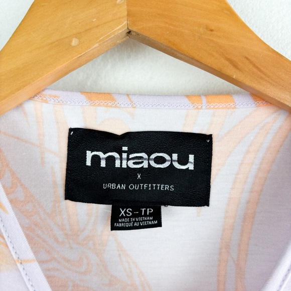 NWT Miaou UO Exclusive Lace-Back Mesh Top Sz XS - Picture 7 of 12